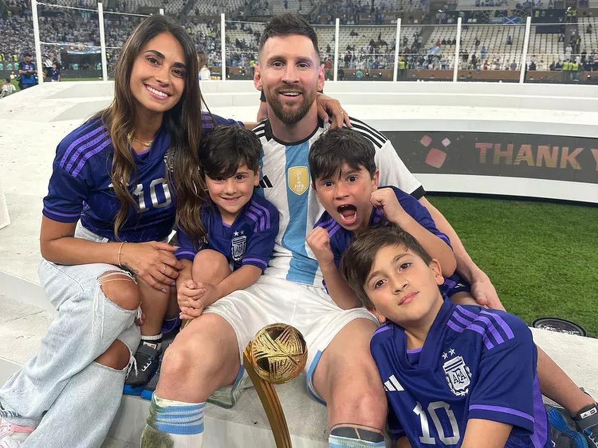 Meet the Messi family who celebrated the FIFA World Cup win with